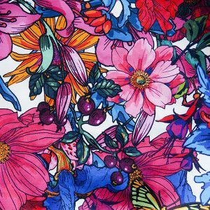 Toile de Polyester Mambo Blanc