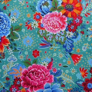 Toile de Polyester Balkan Turquoise