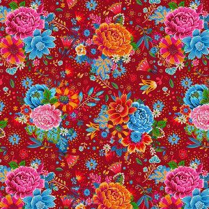 Coton Bio Balkan Rouge