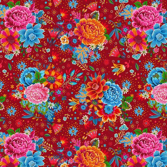 Coton Bio Balkan Rouge