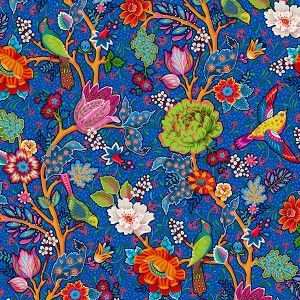 Coton Bio Bali Bleu