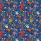 Organic Cotton Bali Blue