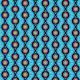 Organic Cotton Bamako blue