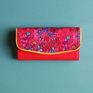 Wallet Botanic pink