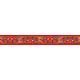 Bordure velours Hirondelle orange