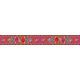Bordure velours Bali pink