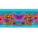 Velvet border Papillon blue