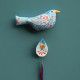 Polska Bird blue