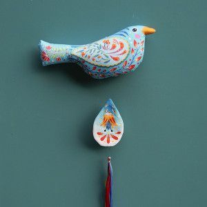 Polska Bird blue