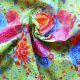 Laminated cotton Balkan green