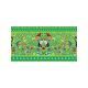 Bordure velours Mia vert 19 cm