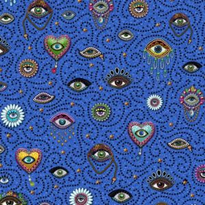 Coton Bio Clairvoyance bleu