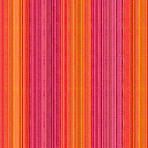Coton Feuilles de bananier orange