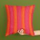 Cotton Banana leaves orange