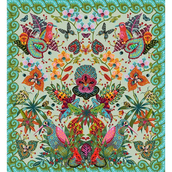 Panneau velours Insectopia