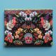 Velvet kit : Tablet case Black Orchids