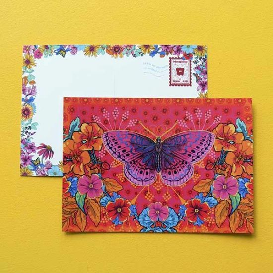 Postcard Butterflies