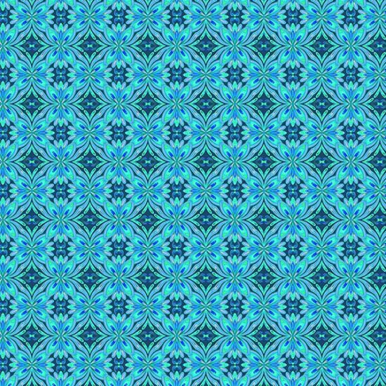 Coton Bio Céramique bleu