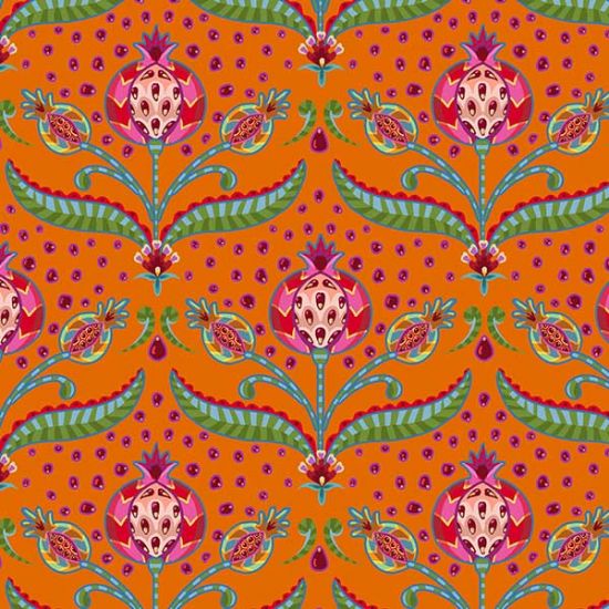 Organic Cotton Ganada orange