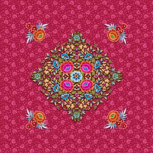 Organic Cotton shawl panel