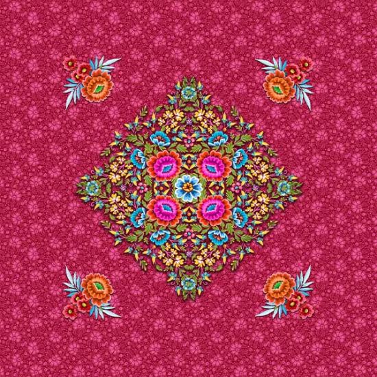 Organic Cotton shawl panel