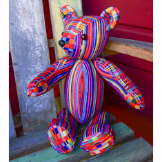 Sewing kit Teddy bear Woven